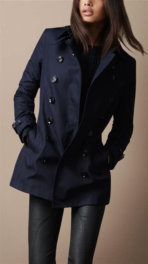 navy blue burberry jacket|burberry blue jacket women.